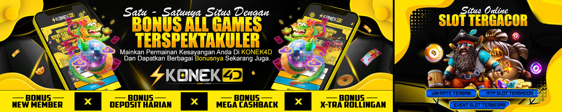 BONUS SPEKTAKULER KONEK4D DEKSTOP DENGAN MIN DEPO 10K